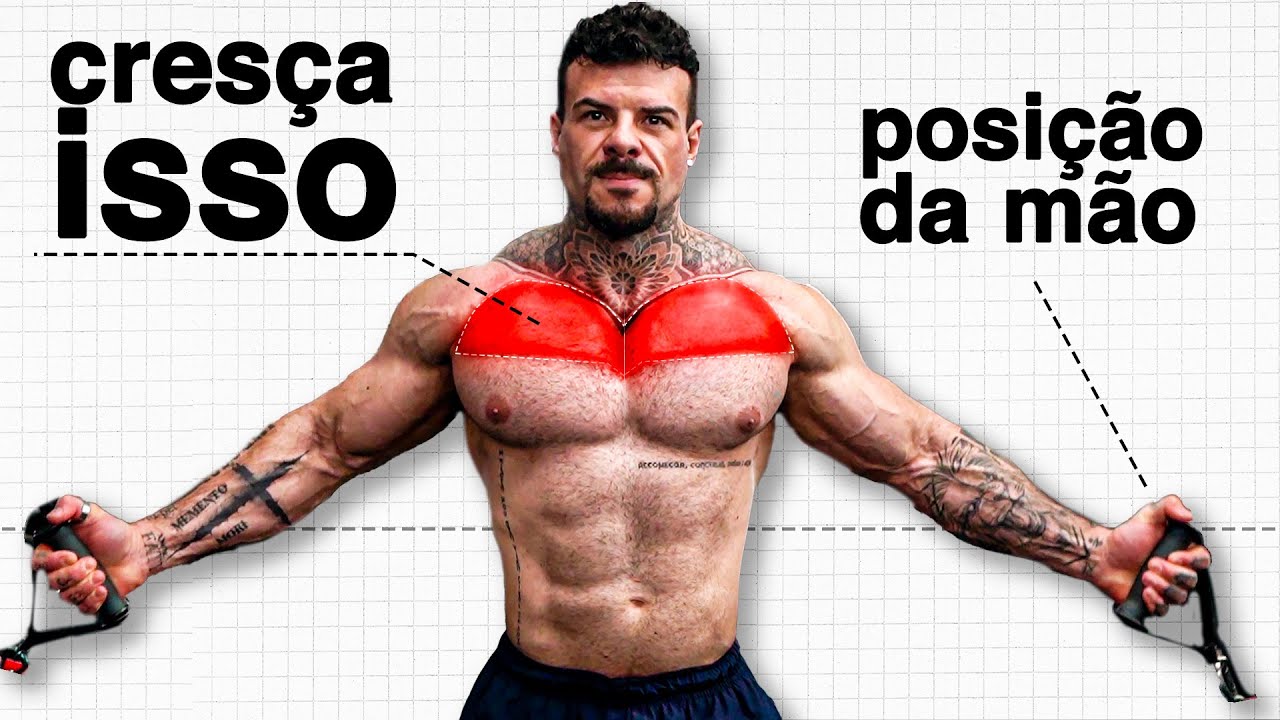 6 MELHORES EXERCÍCIOS PARA CRESCER O SUPERIOR DE PEITO