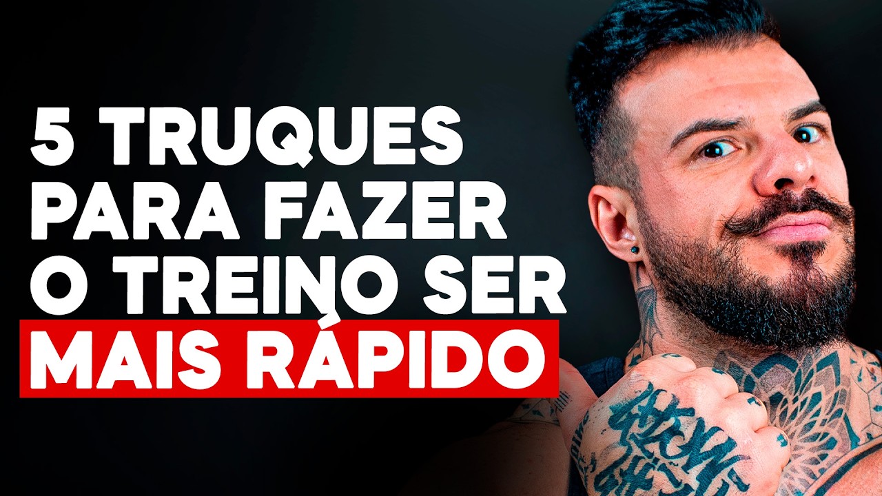 Ganhe Mais MASSA MUSCULAR na Metade do Tempo (5 Trapaças)